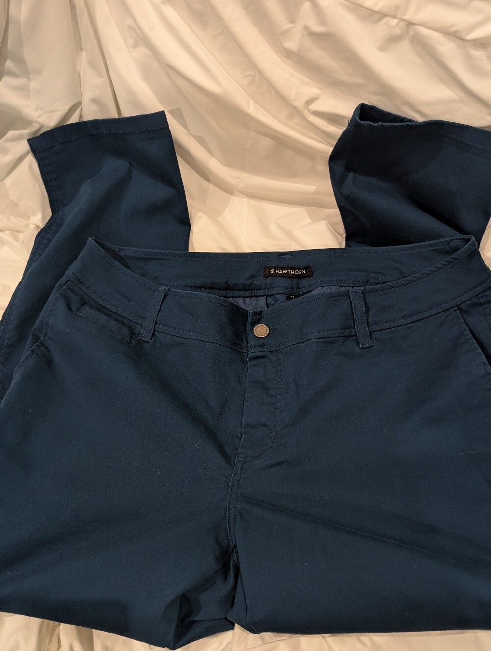 41 Hawthorn Women's Navy Straight Leg Jeans 16W *NWOT